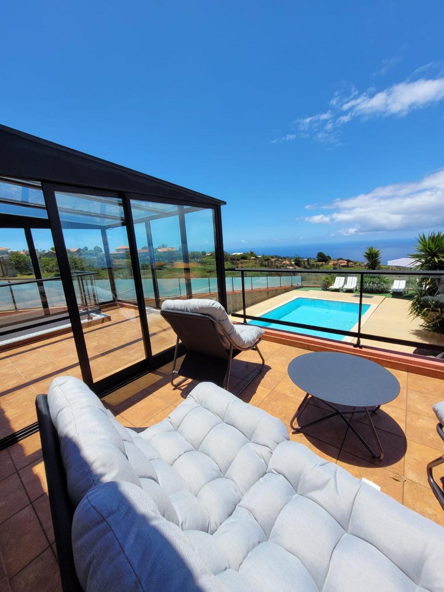 Sunset Paradise Villa With Heated Pool 칼례타 외부 사진